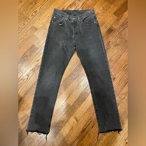 501 Levi’s - Black Denim Jeans